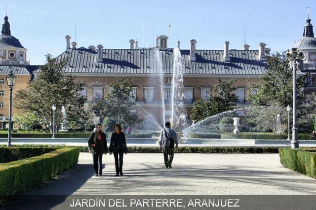 escapada en el jardín del parterre aranjuez