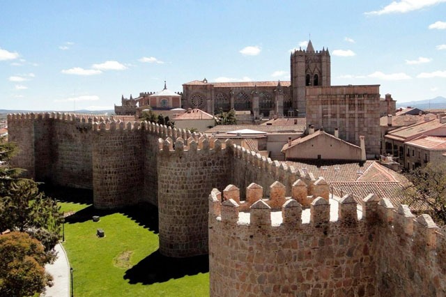 Avila ciudad cerca de Madrid