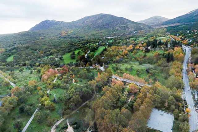 Vista aérea de Bosque de La Herrería
