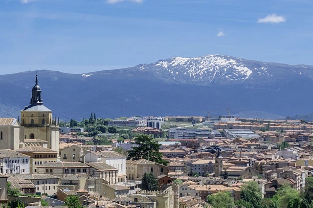 Montañas nieve Madrid