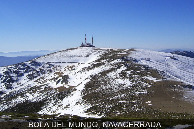 Bola del Mundo Navacerrada visitar en pareja