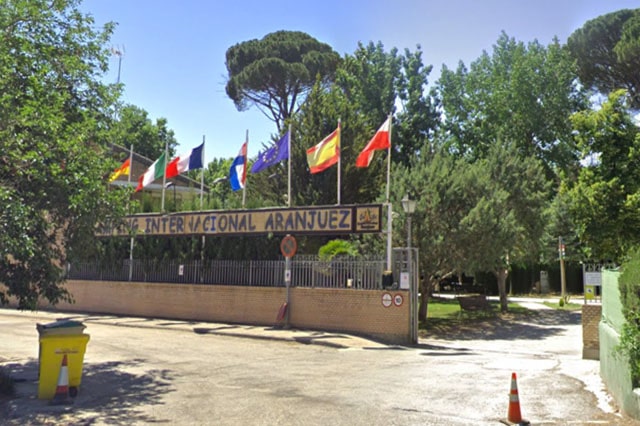 entrada camping Aranjuez Madrid